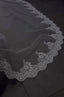 Voile de mariée en dentelle brodé de cristaux